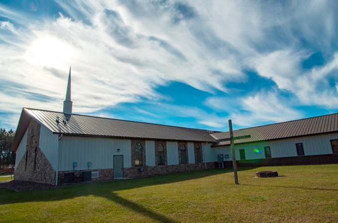 Trinity Lutheran Church in the Village of Boyceville, Wisconsin.